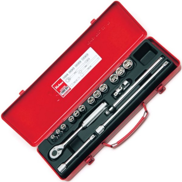 9.5(mm)sq ソケット レンチセット(17点) ミリ