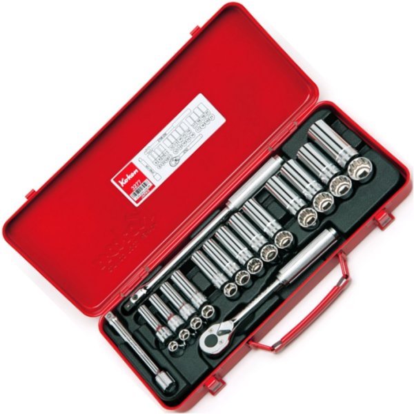 3/8インチsq ソケットセット 29ヶ組 ミリタイプ