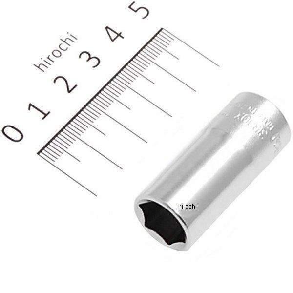 3/8インチsq 6角セミディープソケット 12mm