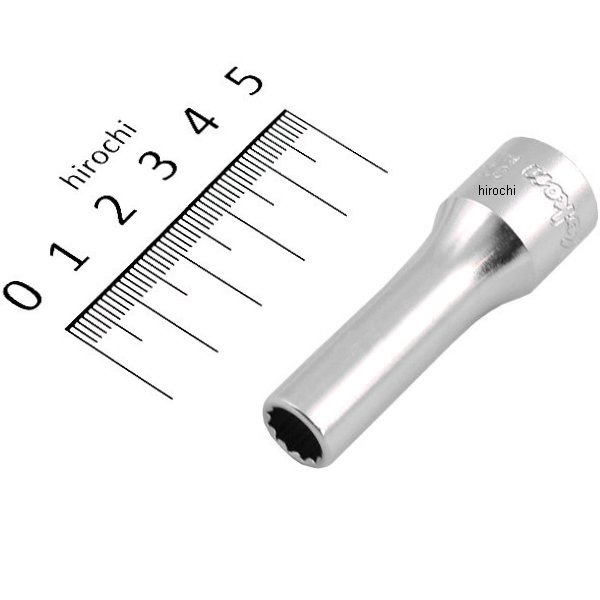 3/8インチsq 12角ディープソケット 8mm