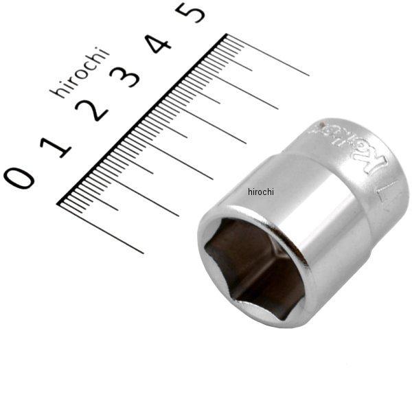 3/8インチsq 6角スタンダードソケット 17mm