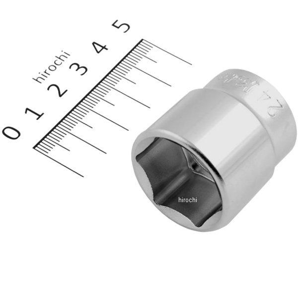 3/8インチsq 6角スタンダードソケット 24mm