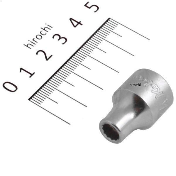 3/8インチsq 12角スタンダードソケット 1/4インチ