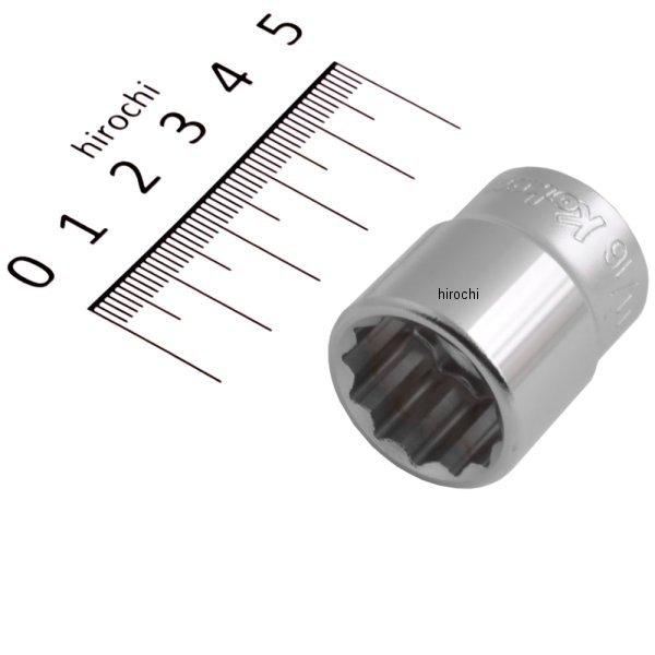 3/8インチsq 12角スタンダードソケット 11/16インチ