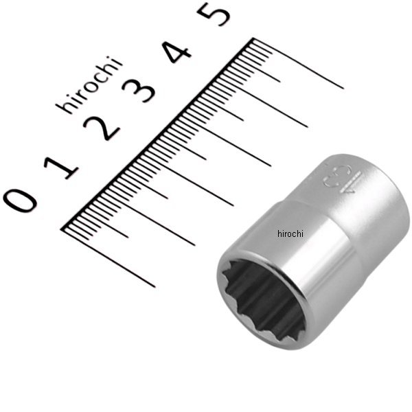 3/8インチsq 12角スタンダードソケット 13mm
