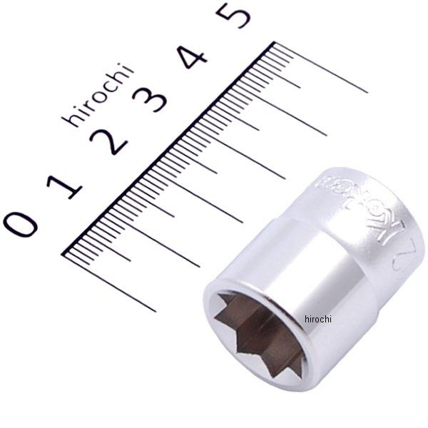 3/8インチsq 2重4角ソケット 12mm