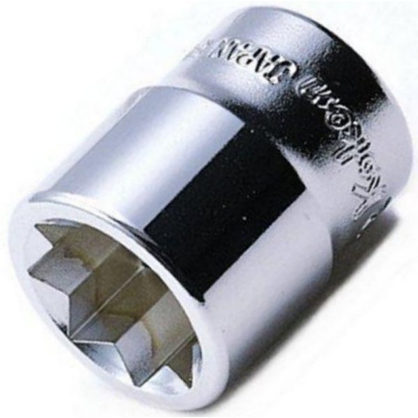 3/8インチsq 2重4角ソケット 8mm