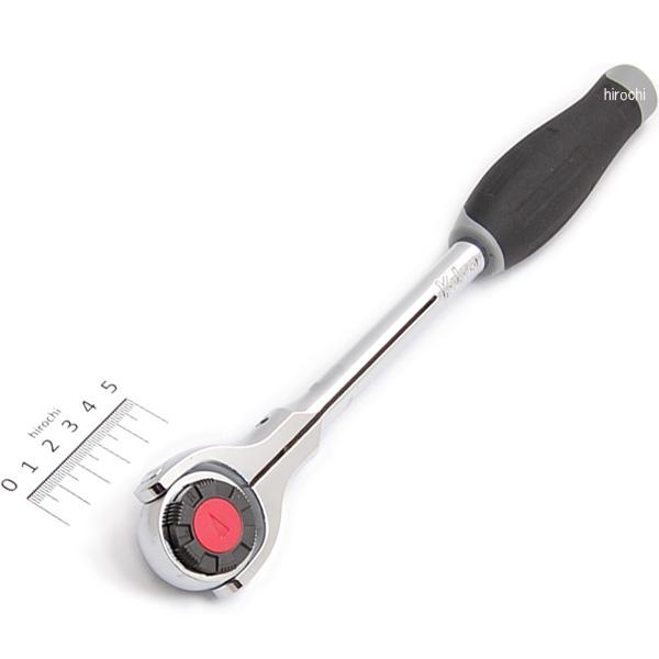 3/8インチsq スイベルヘッドラチェットハンドル(樹脂) 全長 280mm