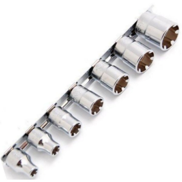 3/8インチsq LHSソケットレールセット 7ヶ組