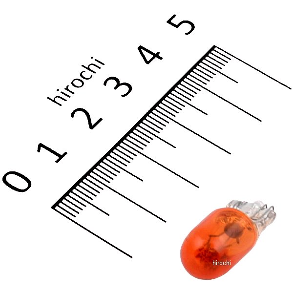 ノーマルバルブ 12V5W メーター/ポジション球 (オレンジ) (1個売り)