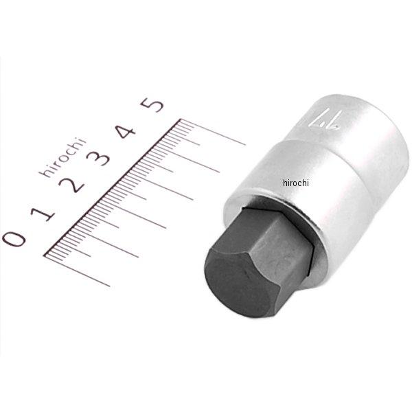 1/2インチsq ヘックスビットソケット 全長50mm 17mm