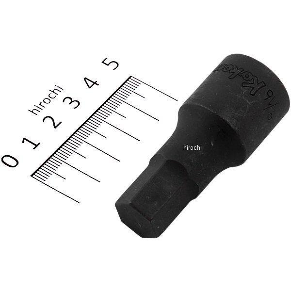 1/2インチsq ヘックスビットソケット 全長60mm 9/16インチ