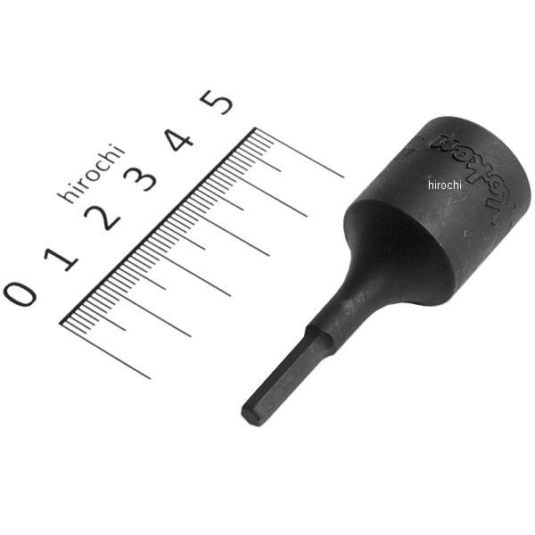 1/2インチsq ヘックスビットソケット 全長60mm 4mm