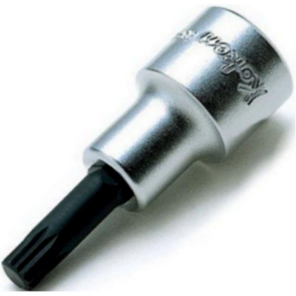 1/2インチsq 3重4角ビットソケット(XZN) 全長60mm M8