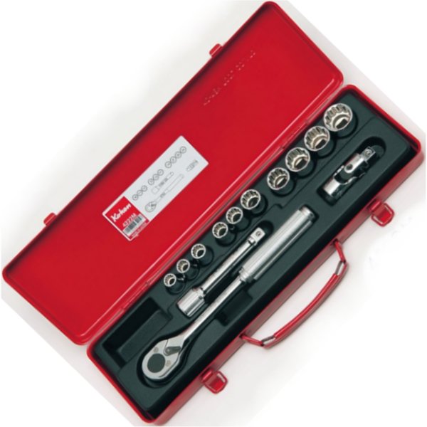 1/2インチsq 12角ソケットセット 13ヶ組 ミリサイズ