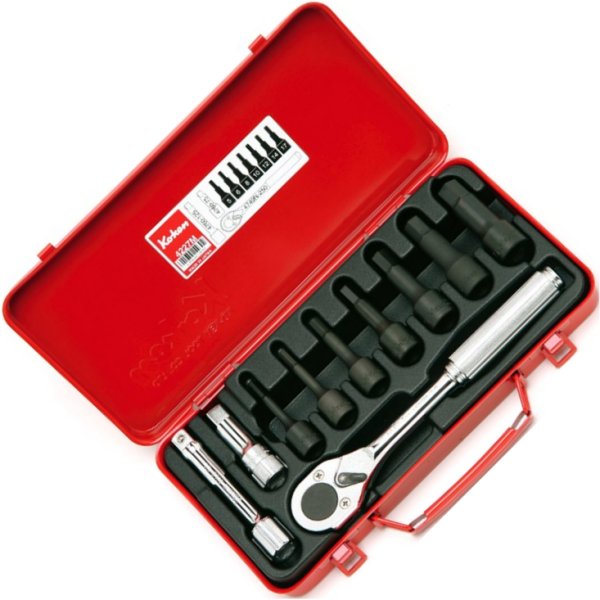 1/2インチsq ヘックスソケットセット 10ヶ組 ミリサイズ