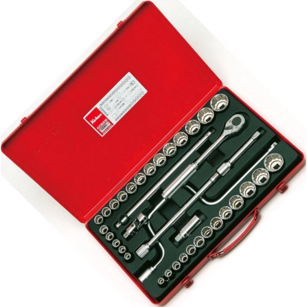 1/2インチsq ソケットセット 38ヶ組 ミリとインチサイズ