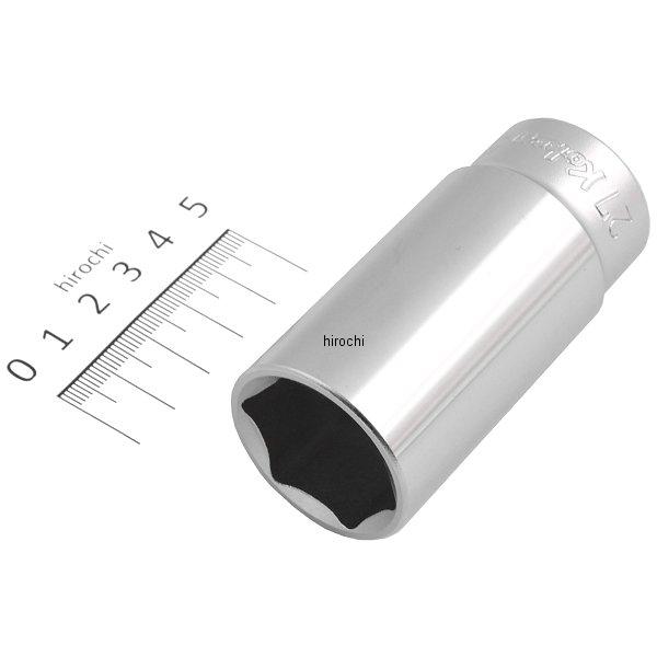 1/2インチsq 6角ディープソケット 27mm