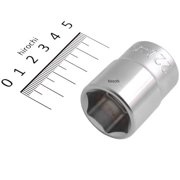 1/2インチsq 6角スタンダードソケット 22mm