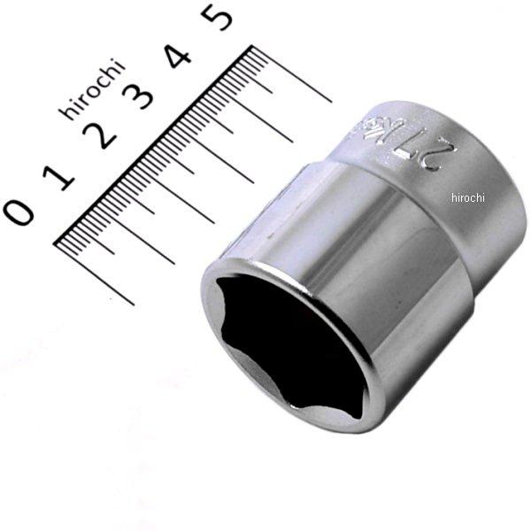 1/2インチsq 6角スタンダードソケット 27mm