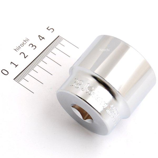 1/2インチsq 6角スタンダードソケット 38mm