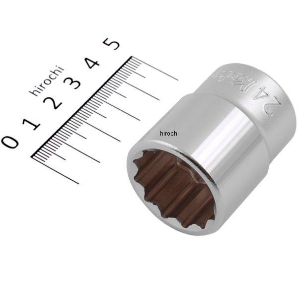 1/2インチsq 12角スタンダードソケット 24mm