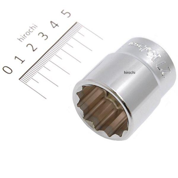 1/2インチsq 12角スタンダードソケット 27mm