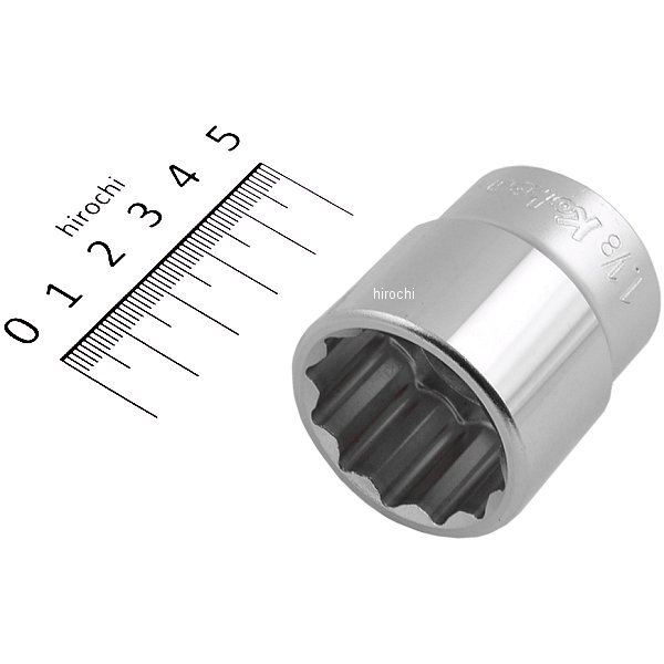 1/2インチsq 12角スタンダードソケット 1.1/8インチ