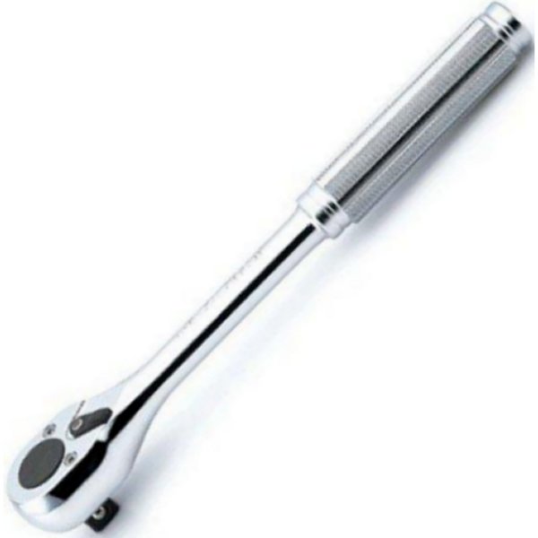 1/2インチsq ラチェットハンドル(ローレット) 全長 250mm