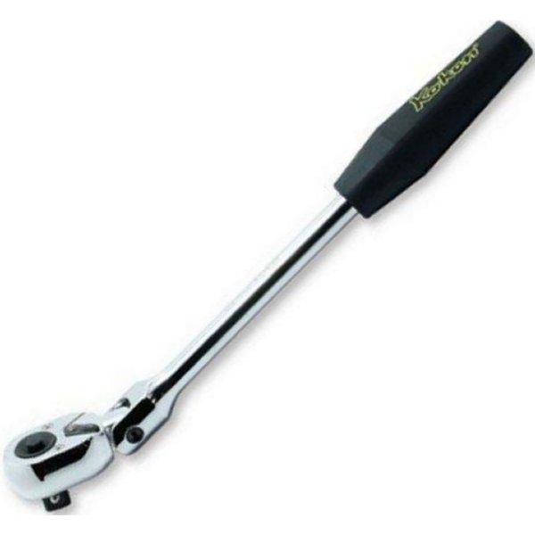 1/2インチsq ラチェットハンドル 首振り/ボタン式(樹脂) 全長 330mm