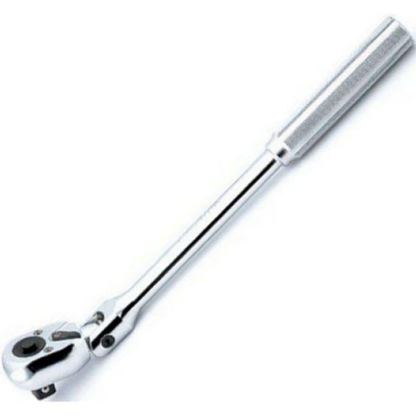 1/2インチsq ラチェットハンドル 首振り式(ローレット) 全長 330mm