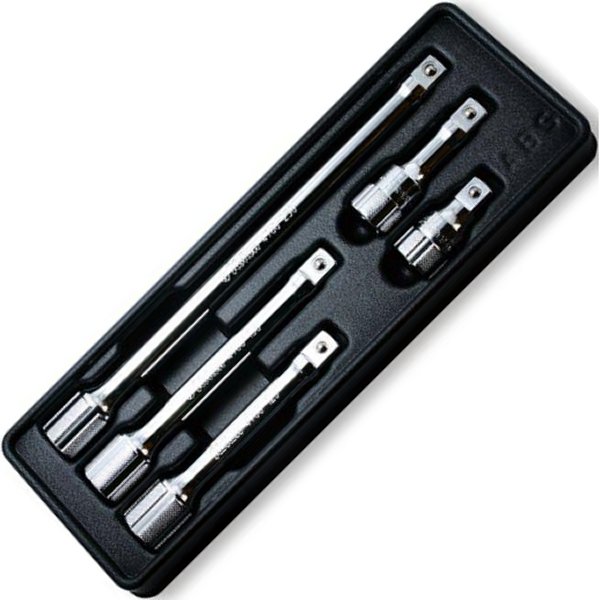 1/2インチsq エクステンションバーシュリンクパックセット 5ヶ組