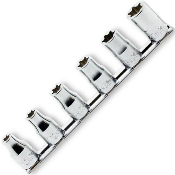 RS4425/6-N 1/2インチsq トルクスナット用ソケットセット 6ヶ組