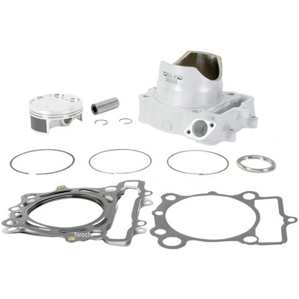 【セール特価】 シリンダーキット 09年 KX250F 77mm標準ボア 13.9:1 ハイコンプ