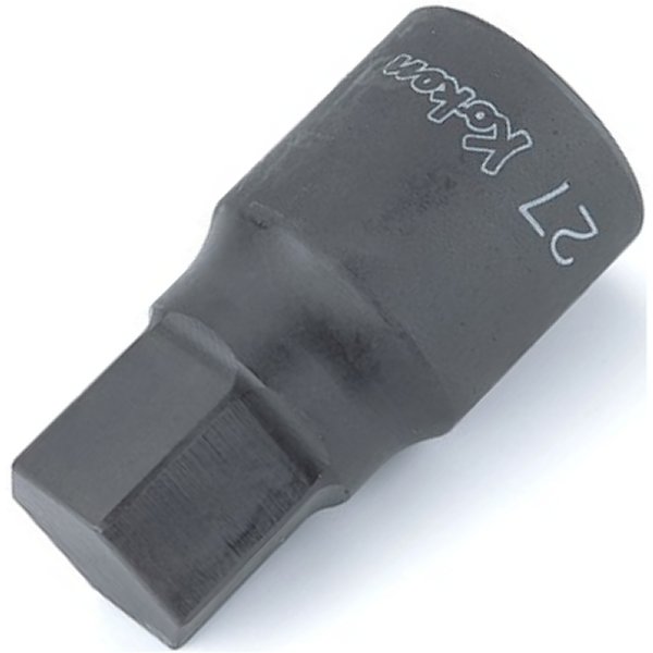 1インチsq ヘックスビットソケットソケット 全長75mm 36mm