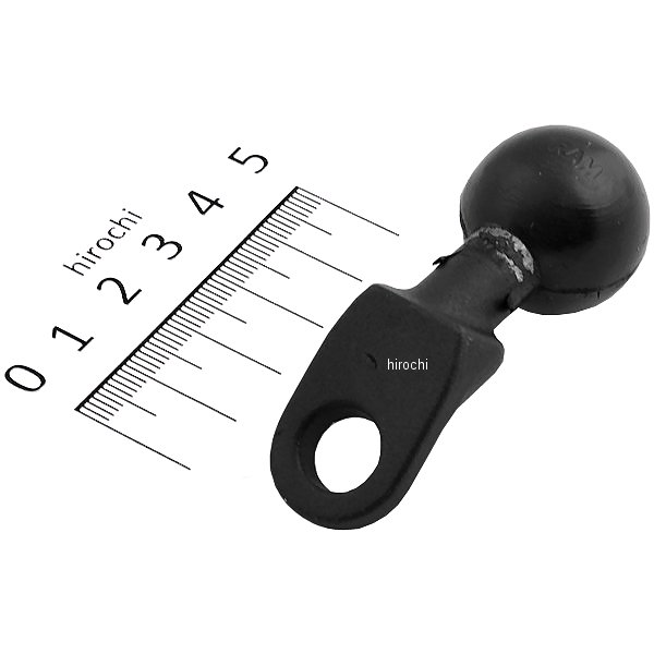 ホールベース 9mm穴 汎用 黒