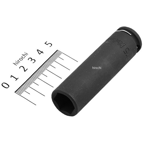 3/8インチsq インパクトディープソケット 15mm