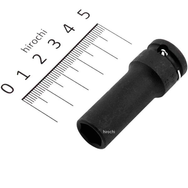 3/8インチsq 薄肉インパクトセミディープソケット 10mm