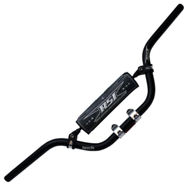 ハンドルバー アルミ 10°ベンド 5インチ(127mm)ライズ