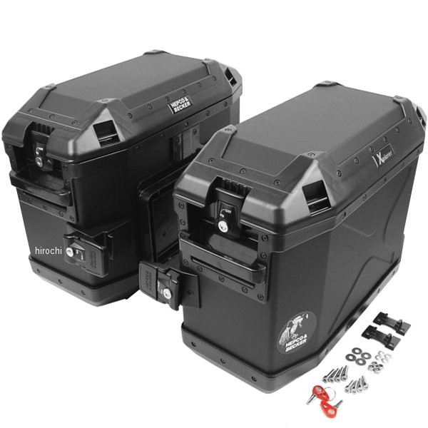 XPLORER サイドケース30 左右セット ブラック