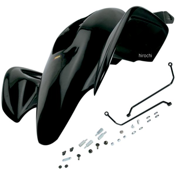 フロントフェンダー 93年-06年 ホンダ TRX300EX 黒