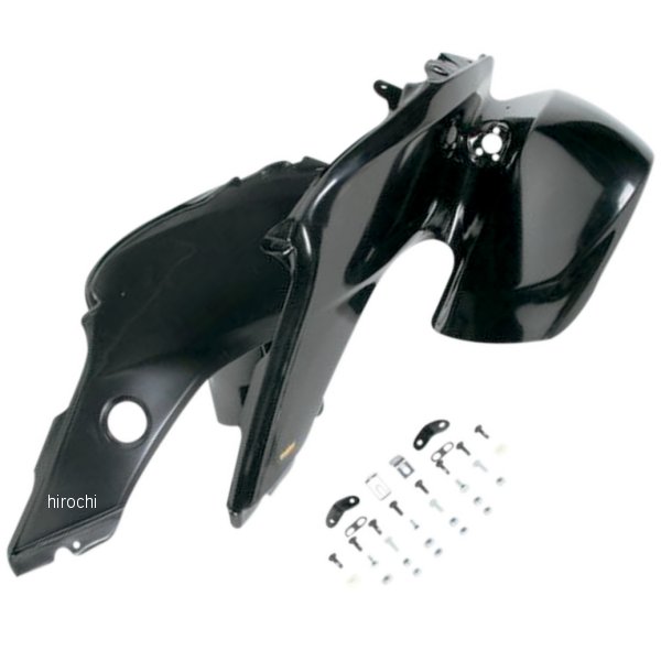 フロントフェンダー 05年-07年 ホンダ TRX400EX 黒