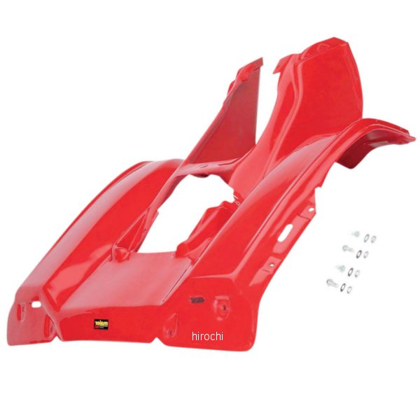 リアフェンダー 86年-88年 ホンダ TRX200SX 赤