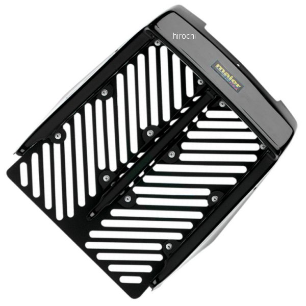 ラジエター カバー 87年-06年 ヤマハ YFZ350 黒