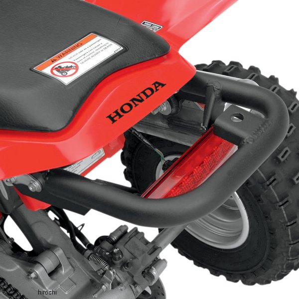 グラブバー 太 06年-15年 ホンダ TRX450R 黒 アルミ