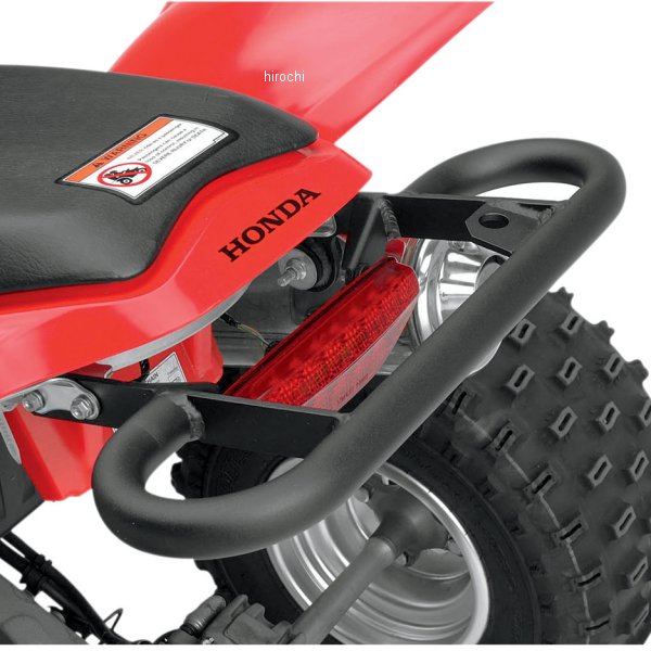 グラブバー ワイド 06年-15年 ホンダ TRX450R 黒 アルミ