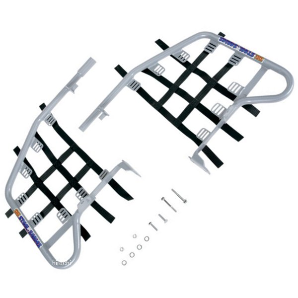 【セール特価】 ヒールガード スチール 04年-07年 ホンダ TRX450R シルバー/黒