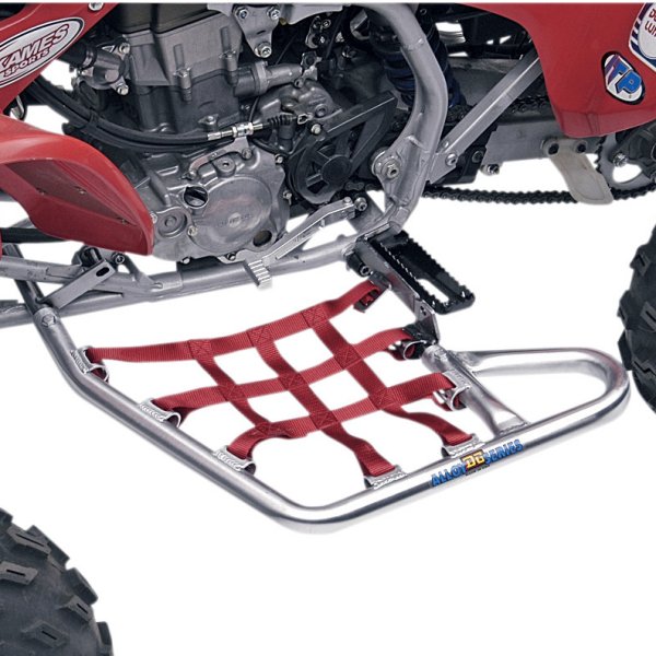 ヒールガード アロイ 04年-07年 ホンダ TRX450R 黒