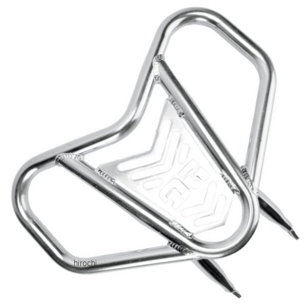 【セール特価】 フロントバンパー V-ライト 93年-12年 ホンダ TRX300EX アルミ