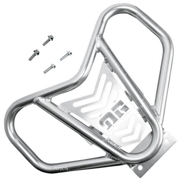 フロントバンパー V-ライト 05年-13年 ヤマハ YFM350 アルミ